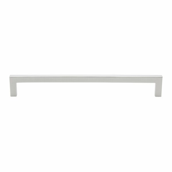 Gliderite Hardware 8-3/4 in. Center to Center Solid Square Bar Pull Polished Chrome 21683-224-PC-1